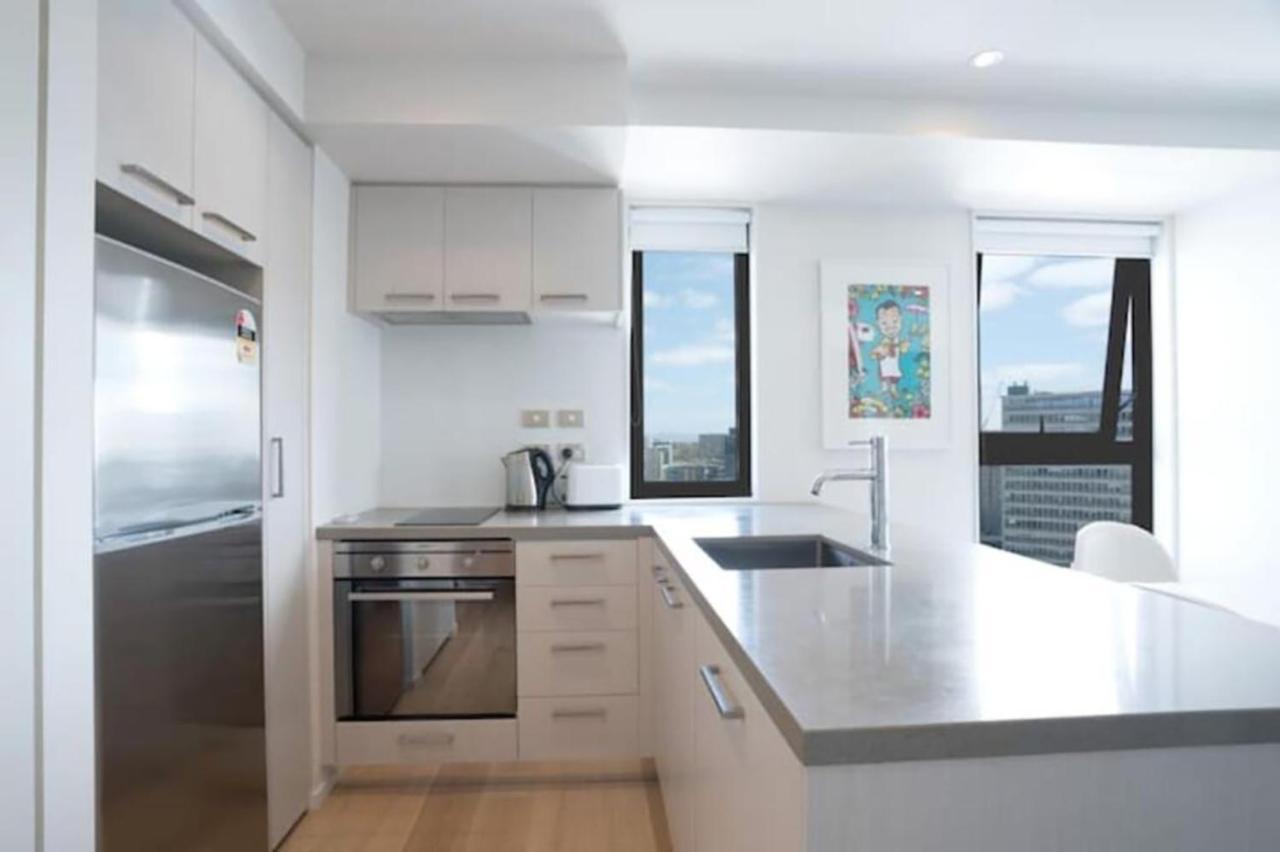 Apartment With Brilliant Views In Auckland Cbd Exterior photo