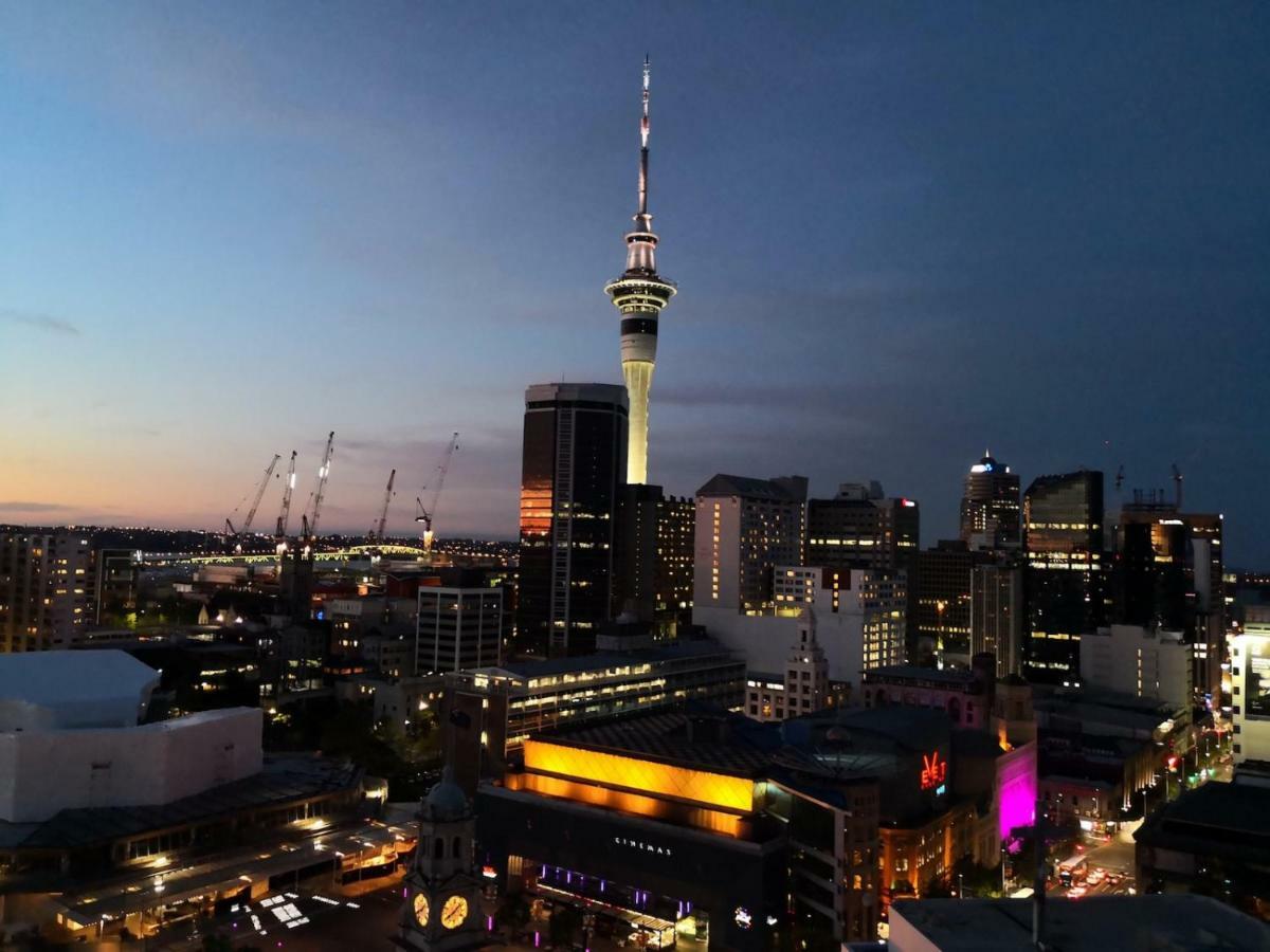 Apartment With Brilliant Views In Auckland Cbd Exterior photo