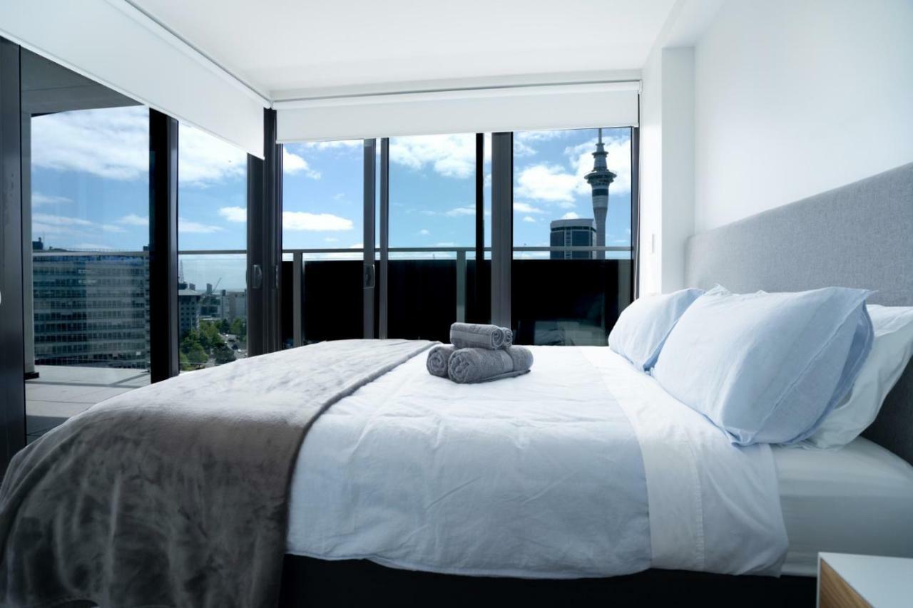 Apartment With Brilliant Views In Auckland Cbd Exterior photo